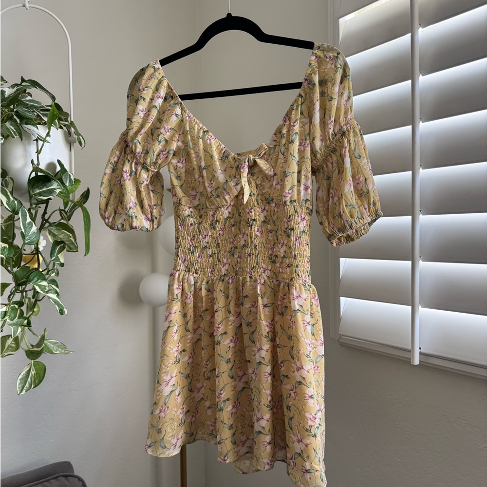 Sabo Skirt Floral Mini Dress - Picture 2 of 5